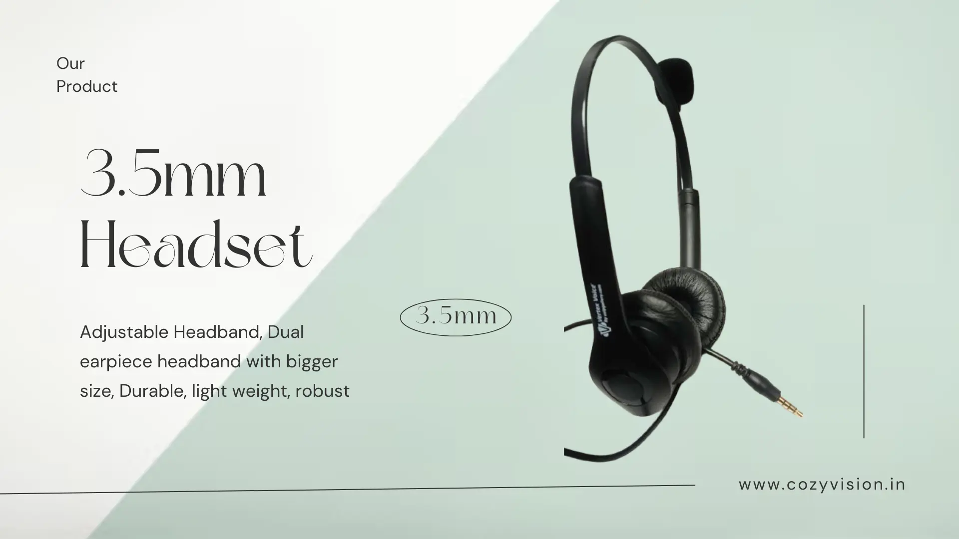 3.5mm headset product image 1
